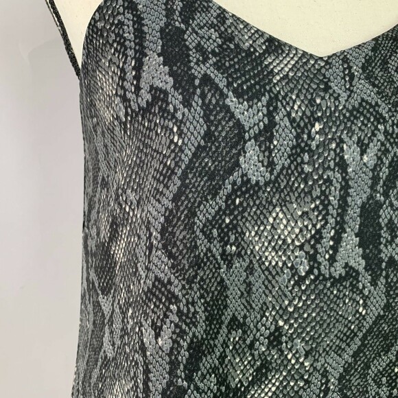 No Tag/Unbranded Flowy Snakeskin Pattern Tank Top Women S Casual Reversible - Picture 7 of 12
